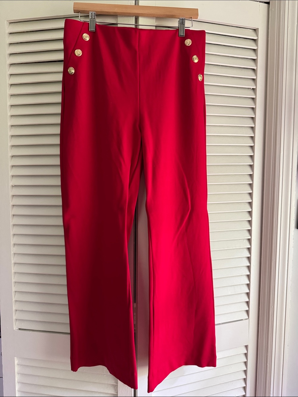 Red Hot Pin Up Sailor Pants